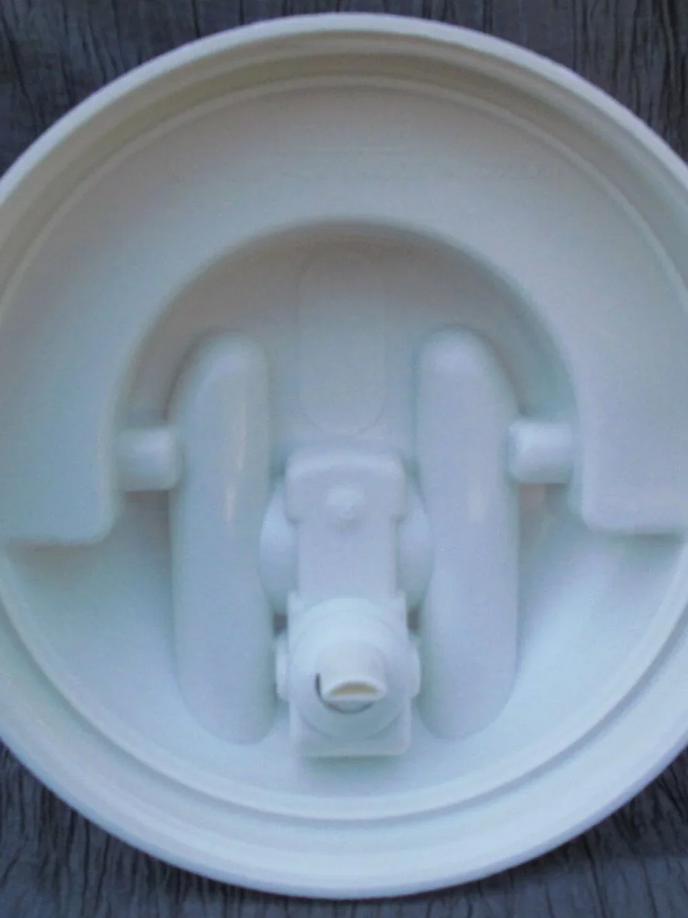 Vtg IGLOO Elite 1/2 gal Water Cooler Dog K9 Training Drinking Blue & White USA